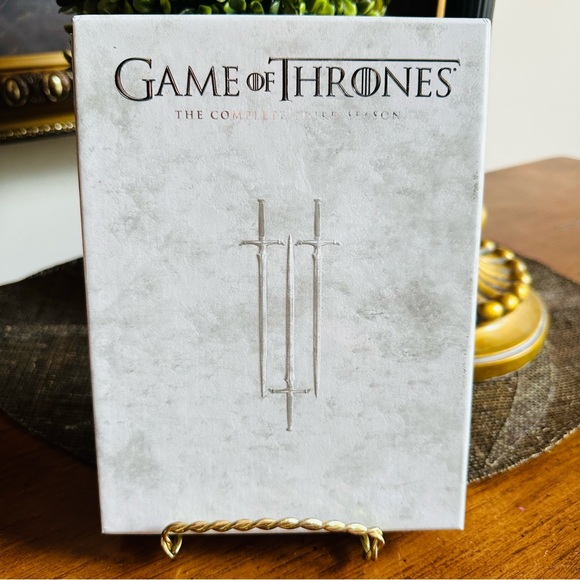 HBO Other - 💚 GAME OF THRONES THE COMPLETE THIRD SEASON  🎥 🍿 5 DISC DVD 📀